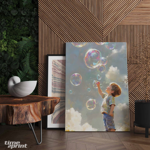 Αγοράκι με Σαπουνόφουσκες