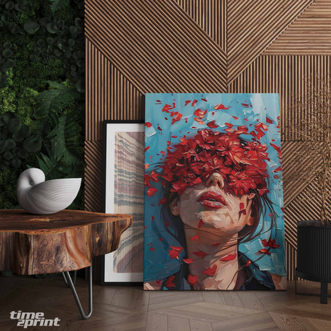 Κοπέλα με Λουλούδια