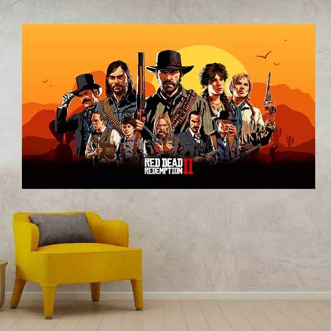 Red Dead Redemption 2 - Time2PrintCanvas