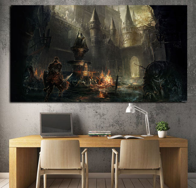 Dark Souls 3 Concept Art - Time2PrintCanvas