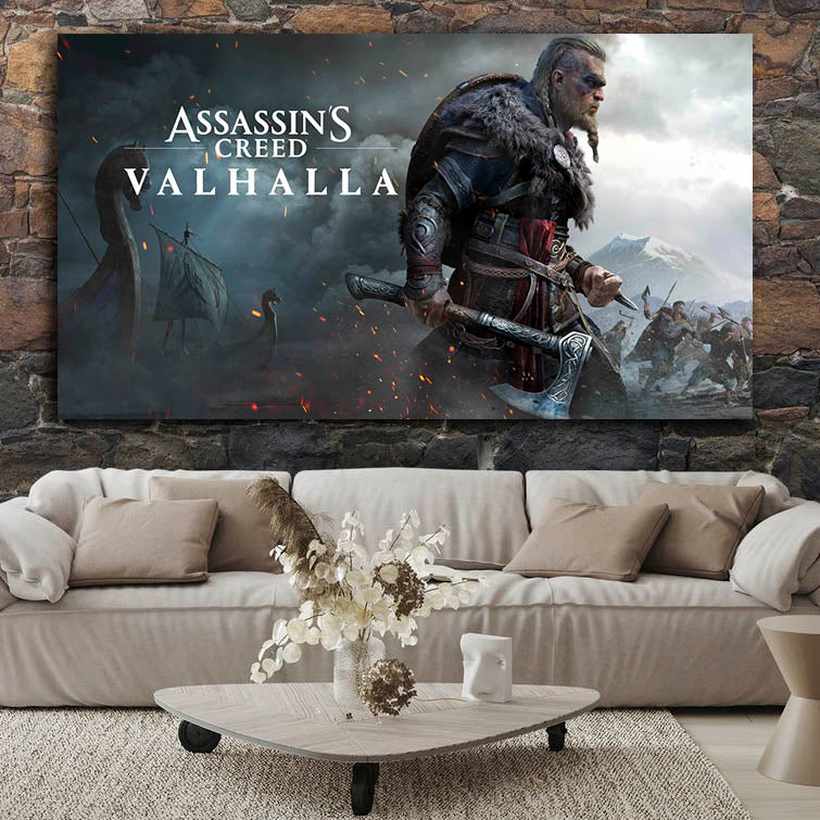 Assassin's Creed Valhalla Warrior - Time2PrintCanvas