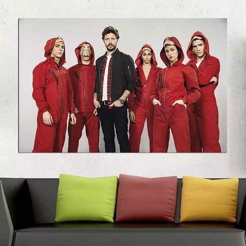 La Casa de Papel II - Time2PrintCanvas