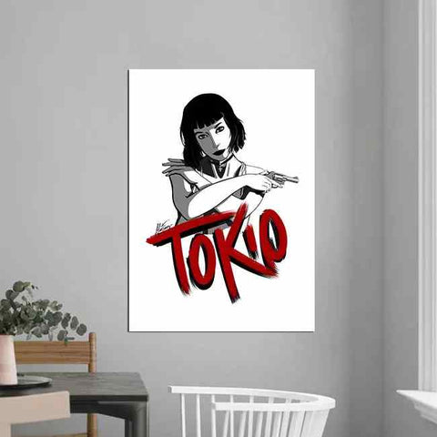 La Casa de Papel Tokio - Time2PrintCanvas