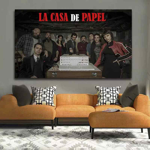 La Casa de Papel V - Time2PrintCanvas