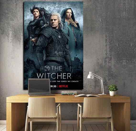 The Witcher Series - Time2PrintCanvas